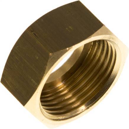 13mm (G3/4'') Brass Union Nut L13.5mm