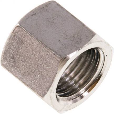 4/6/9mm (G1/4'') Stainless Steel Union Nut L14.5mm