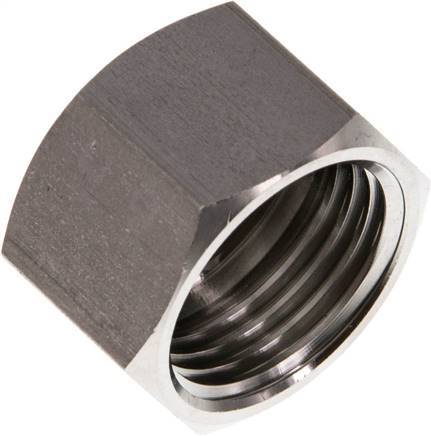 6/9/13 G1/2''mm Union Nut RVS L16mm