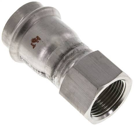 Press Fitting - 28mm Female & Rp 3/4'' Female - Stainless Steel