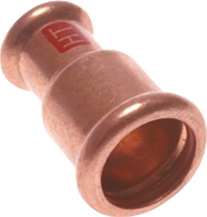 Press Fitting - 15mm Female & 18mm - Copper alloy