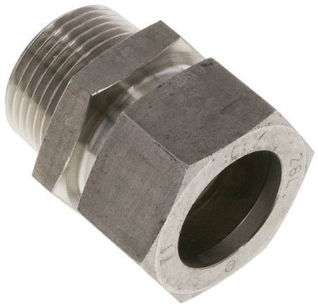 28L & R1'' Stainless Steel Straight Cutting Fitting with Male Threads 160 bar ISO 8434-1