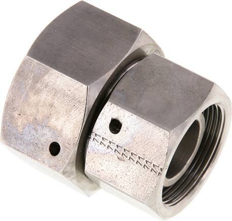 30S & 38S Edelstahl gerade mit Drehgelenk 315 bar FKM O-Ring Dichtungskonus ISO 8434-1