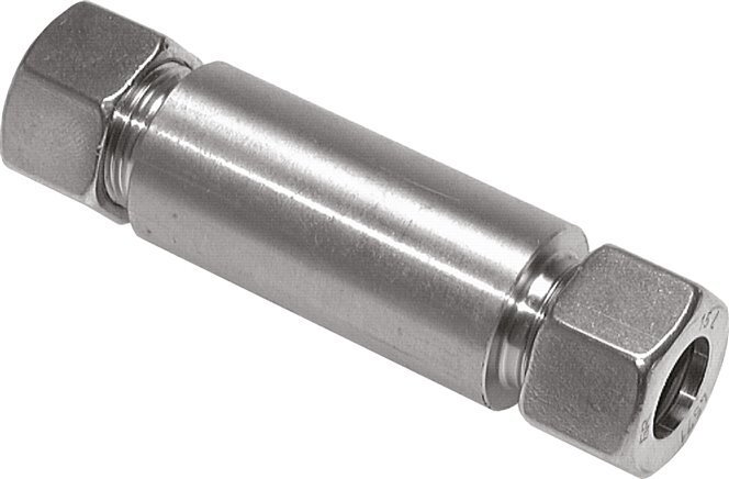 6L Edelstahl gerade Schweißen Schneiden Fitting Bulkhead 315 bar ISO 8434-1