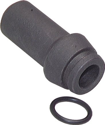 38x6mm Phosphatierter Stahl gerade mit Anschweißende 315 barO-Ring ISO 8434-1