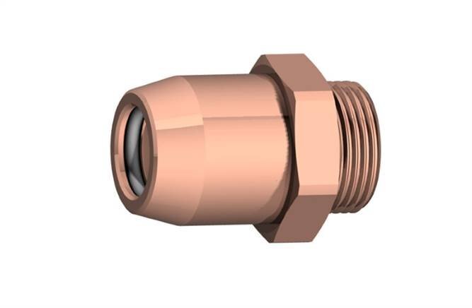 Straight connector T 4X1.0 D M10X1.0 - 6237190