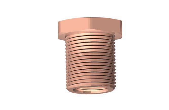 Raufoss Bulkhead - Male Threaded M22x1,5 / Female Threaded M16x1,5 (ISO4039-1)