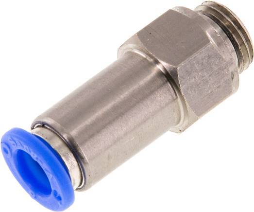 Push-In Check Valve 8mm & G1/4'' Male Brass/PBT 0.2-10bar (3-145psi) Hose-Thread