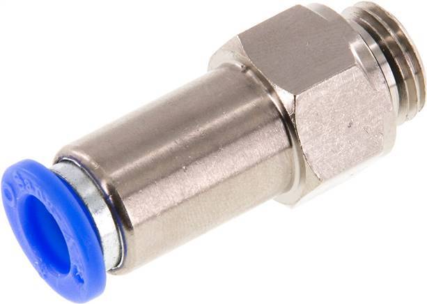 Push-In Check Valve 8mm & G1/4'' Male Brass/PBT 0.2-10bar (3-145psi) Thread-Hose