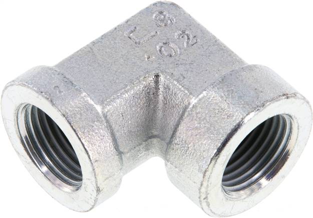 90deg Angled Fitting G1/2'' Female High Pressure Steel 225bar (3161.25psi) Hydraulic