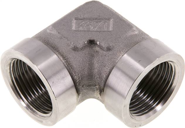 90deg Angled Fitting G1'' Female High Pressure Stainless Steel 160bar (2248.0psi) Hydraulic