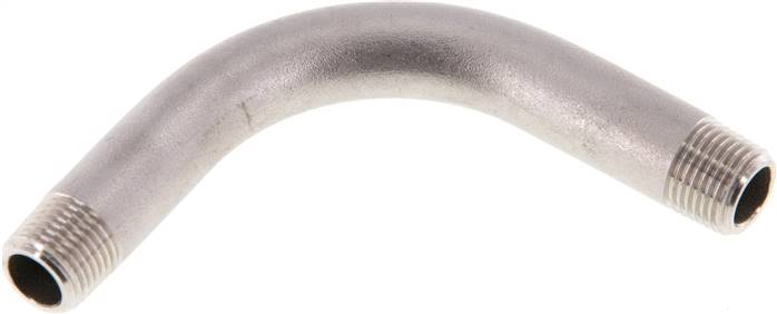 90deg Angled Pipe R1/8'' Stainless Steel 16bar (224.8psi)