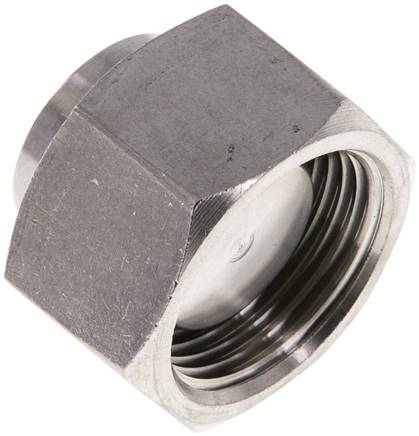 End Cap G3/4'' Stainless steel with External Hex 60° cone 175bar (2458.75psi) Hydraulic