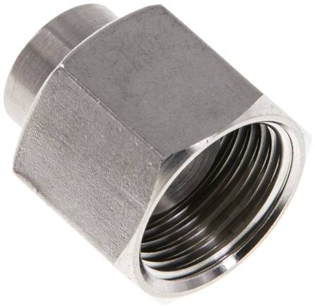 End Cap G3/8'' Stainless steel with External Hex 60° cone 425bar (5971.25psi) Hydraulic