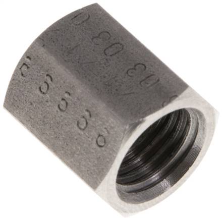 JIC End Cap UNF 7/16''-20 Stainless steel 310bar (4355.5psi)