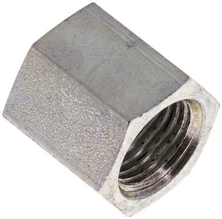 JIC End Cap UNF 9/16''-18 (Dash Size 6) Steel 275bar (3863.75psi)