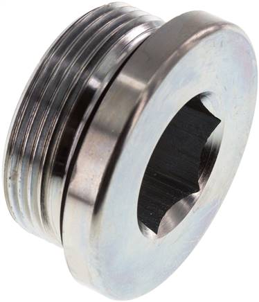 Stopfen M42 X 2 Stahl NBR mit Innensechskant 250bar (3512.5psi)