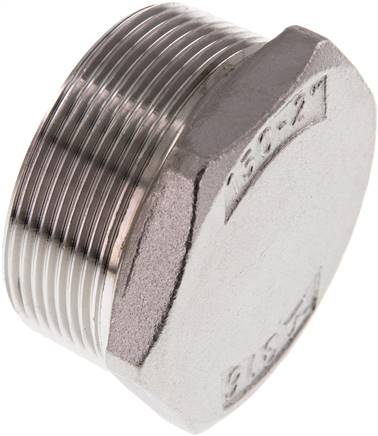 Tapón R2'' Acero inoxidable con hexágono exterior 16bar (224,8psi)