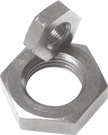 Lock Nut Rp3/8'' Malleable Cast Iron