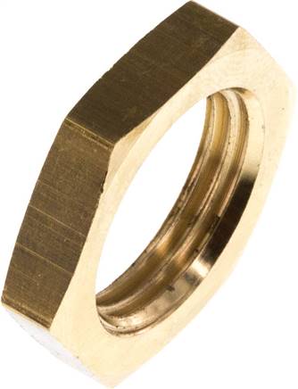 Lock Nut G3/8'' Brass