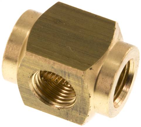 4-way Air Distributor G1/8'' Brass 16 bar (224.8 psi)