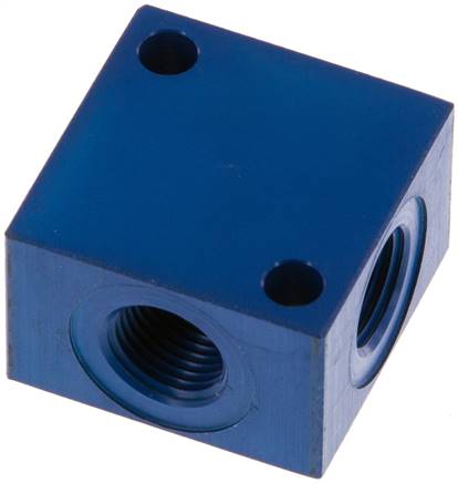 4-Wege-Luftverteiler G1/8'' Aluminium 16 bar (224,8 psi)