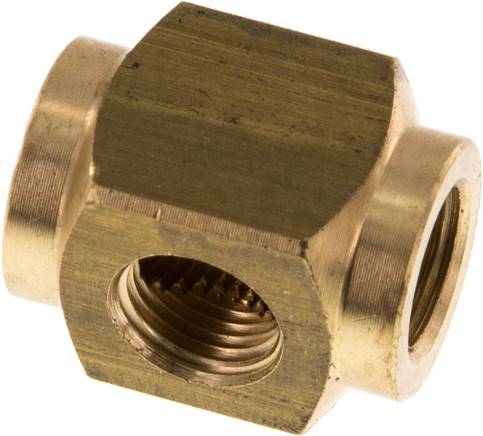 3-Wege-Luftverteiler G1/8'' Messing 16 bar (224,8 psi)