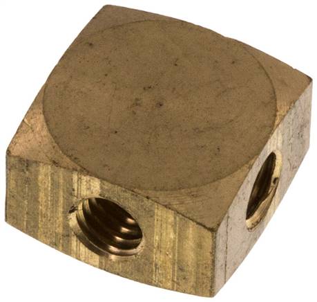 4-way Air Distributor M5 Brass 16 bar (224.8 psi)