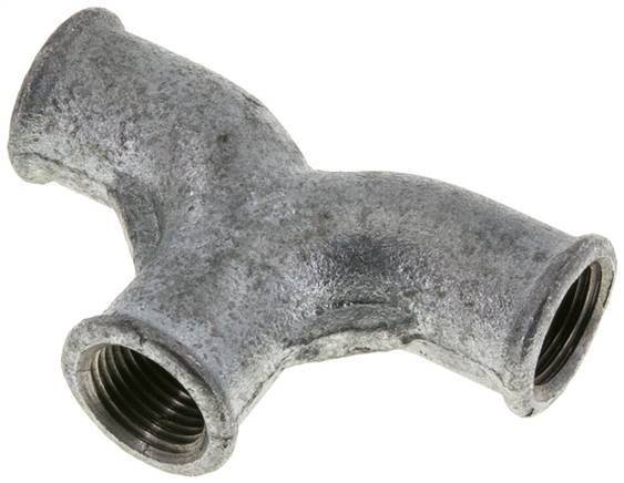 Tee Fitting Rp1/2'' Female Malleable cast iron 25bar (351.25psi)