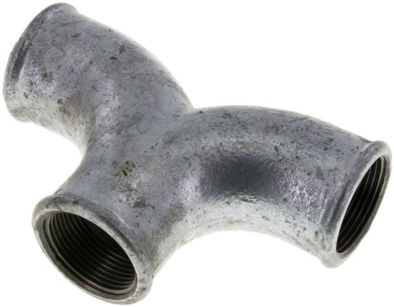 Tee Fitting Rp1 1/4'' Female Malleable cast iron 25bar (351.25psi)