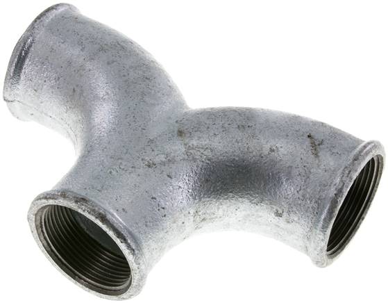 Tee Fitting Rp1 1/2'' Female Malleable cast iron 25bar (351.25psi)