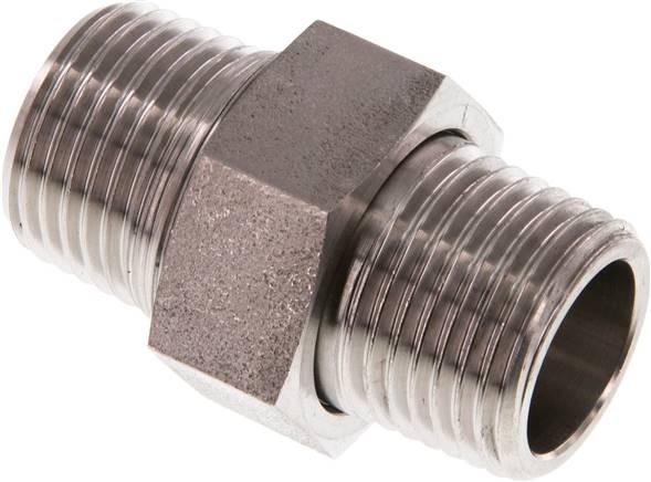 Double Nipple R1/2'' Separable Stainless Steel Conical Seal 40bar (562.0psi)