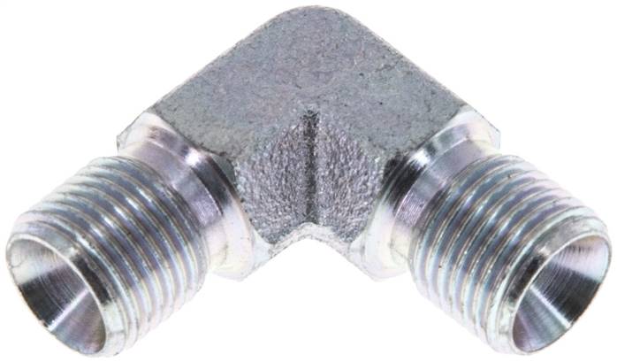 90deg Angled Fitting G1/8'' High Pressure Steel 60° Cone 400bar (5620.0psi) Hydraulic