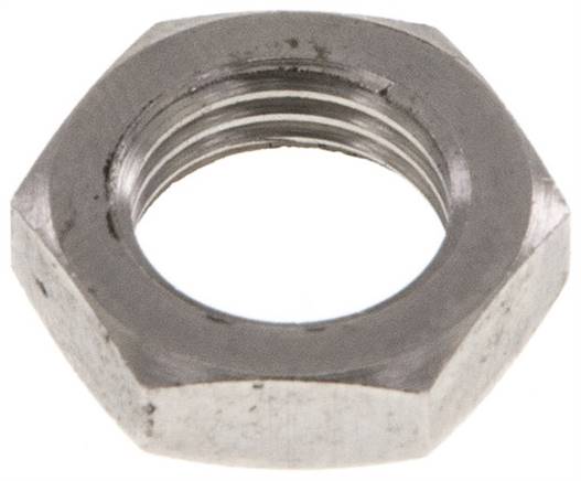 Lock Nut M10 Nickel-plated Brass