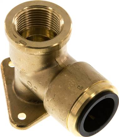 Wall-mounted Socket G3/4'' Female x 22 mm Push-in Brass 16bar (224.8psi)