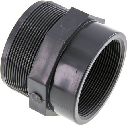 Anillo reductor Rp2 1/2'' Hembra x G3'' Macho PVC-U 16bar (224.8psi) EN 1452-3