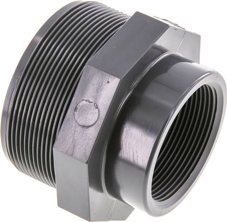 Anillo reductor Rp2'' Hembra x G3'' Macho PVC-U 16bar (224.8psi) EN 1452-3