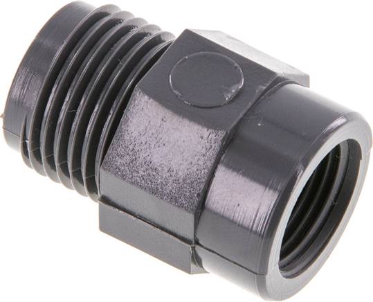 Anillo reductor Rp3/8'' Hembra x G1/2'' Macho PVC-U 16bar (224.8psi) EN 1452-3