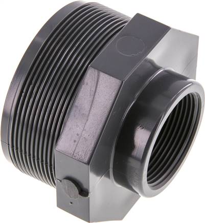 Anillo reductor Rp1 1/2'' Hembra x G3'' Macho PVC-U 16bar (224.8psi) EN 1452-3