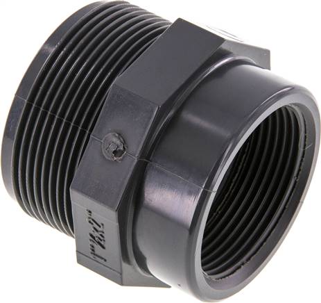 Bague de réduction Rp1 1/2'' Femelle x G2'' Mâle PVC-U 16bar (224.8psi) EN 1452-3