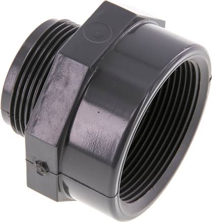 Adaptador reductor G1 1/2'' Macho x Rp2'' Hembra PVC-U 16bar (224.8psi) EN 1452-3