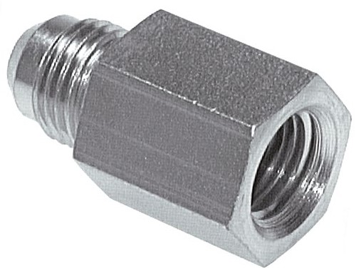 Raccord de réduction JIC G1'' femelle x UN 1-5/8''-12 mâle Acier 140bar (1967.0psi)