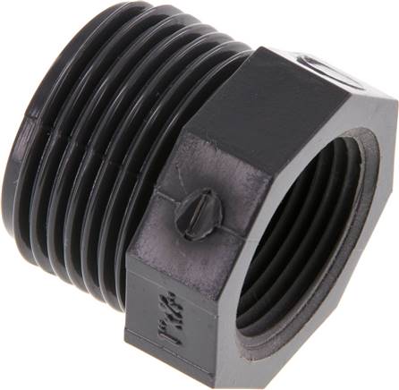 Anillo reductor Rp1'' Hembra x G1'' Macho PVC-U 16bar (224.8psi) EN 1452-3