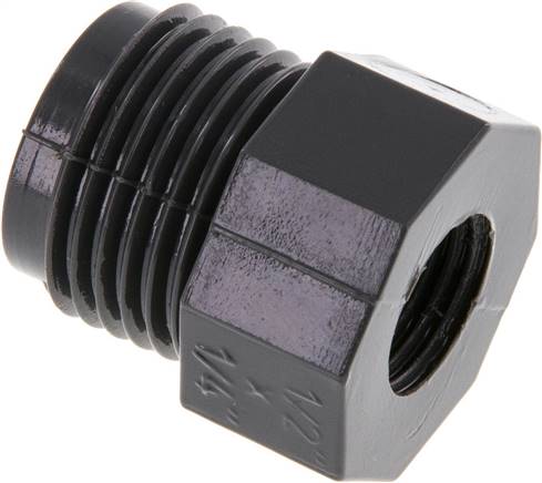 Anillo reductor Rp1/2'' Hembra x G1/2'' Macho PVC-U 16bar (224.8psi) EN 1452-3