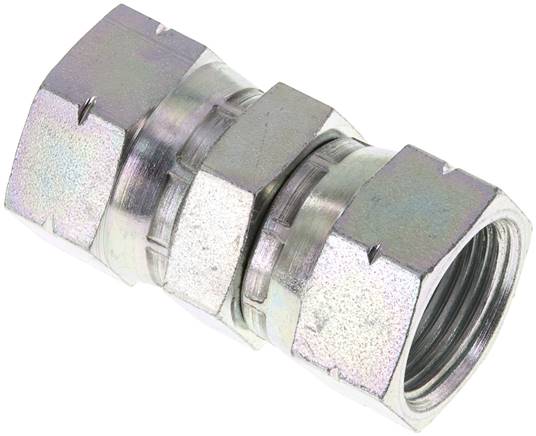 JIC Connector UN 1-1/16''-12 (Dash Size 12) Steel 210bar (2950.5psi)