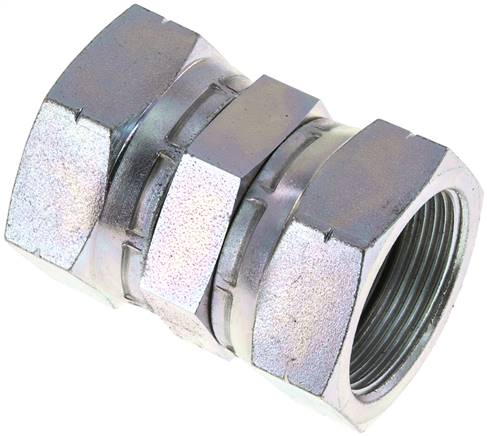 JIC Connector UN 1-5/8''-12 (Dash Size 20) Steel 140bar (1967.0psi)