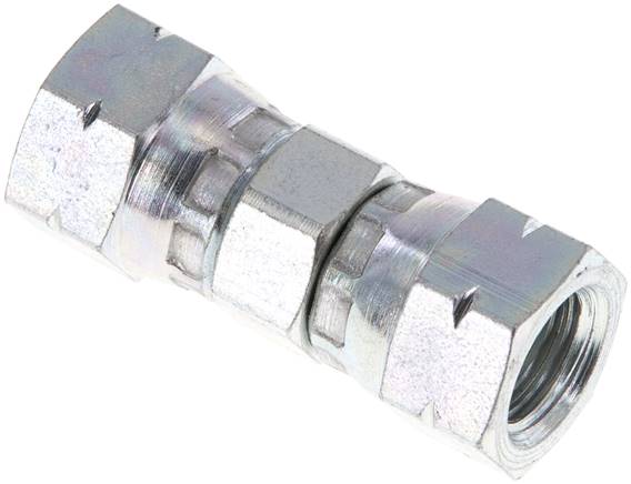 Conector JIC UNF 7/16''-20 Acero 310bar (4355.5psi)