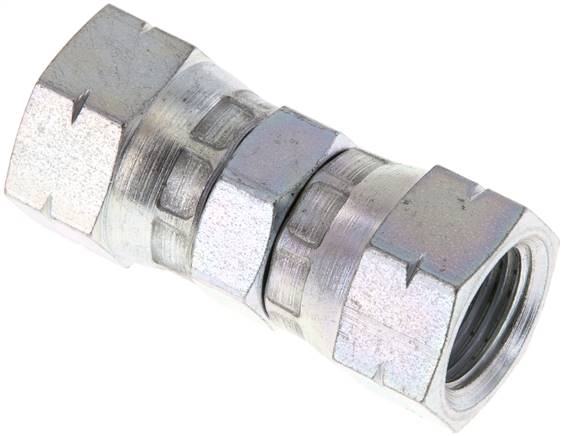JIC Connector UNF 9/16''-18 (Dash Size 6) Steel 275bar (3863.75psi)