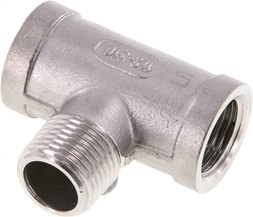 Racor en T R1/2'' Macho x Rp1/2'' Hembra 16bar (224.8psi)