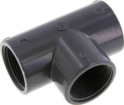 Racor en T Rp1 1/4'' Pvc-u EN 1452-3 16bar (224.8psi)